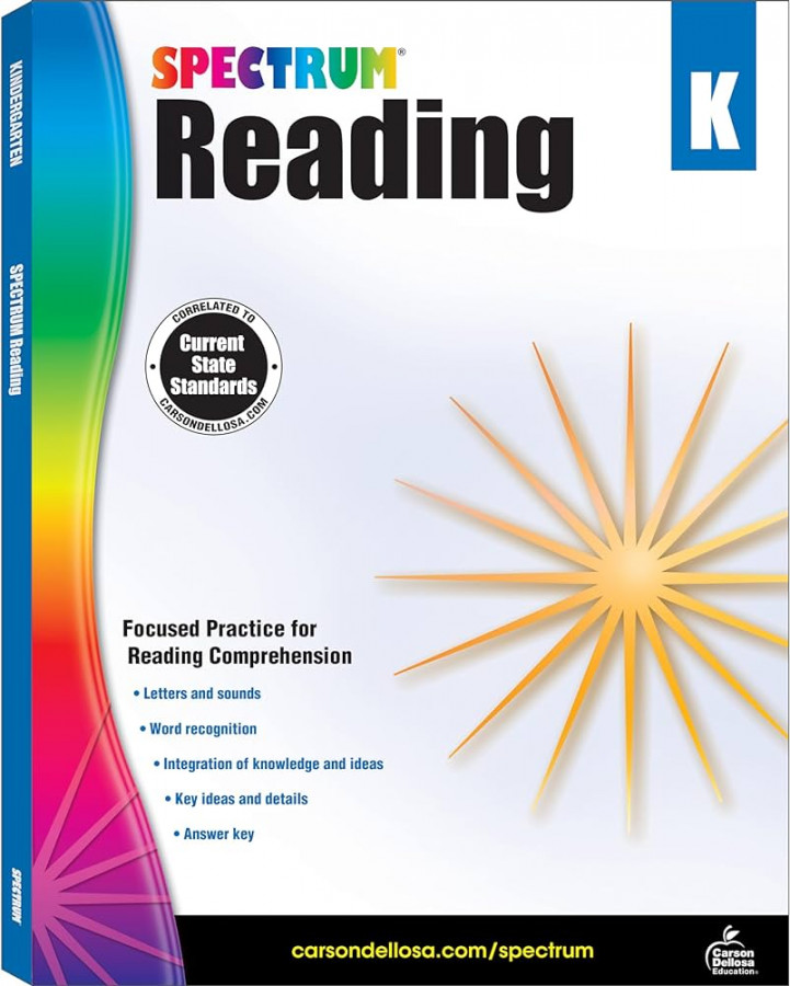 Spectrum Reading Comprehension Kindergarten by Spectrum