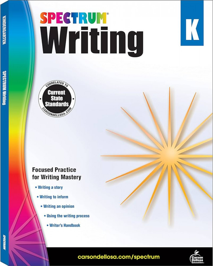 Spectrum Writing, Grade K