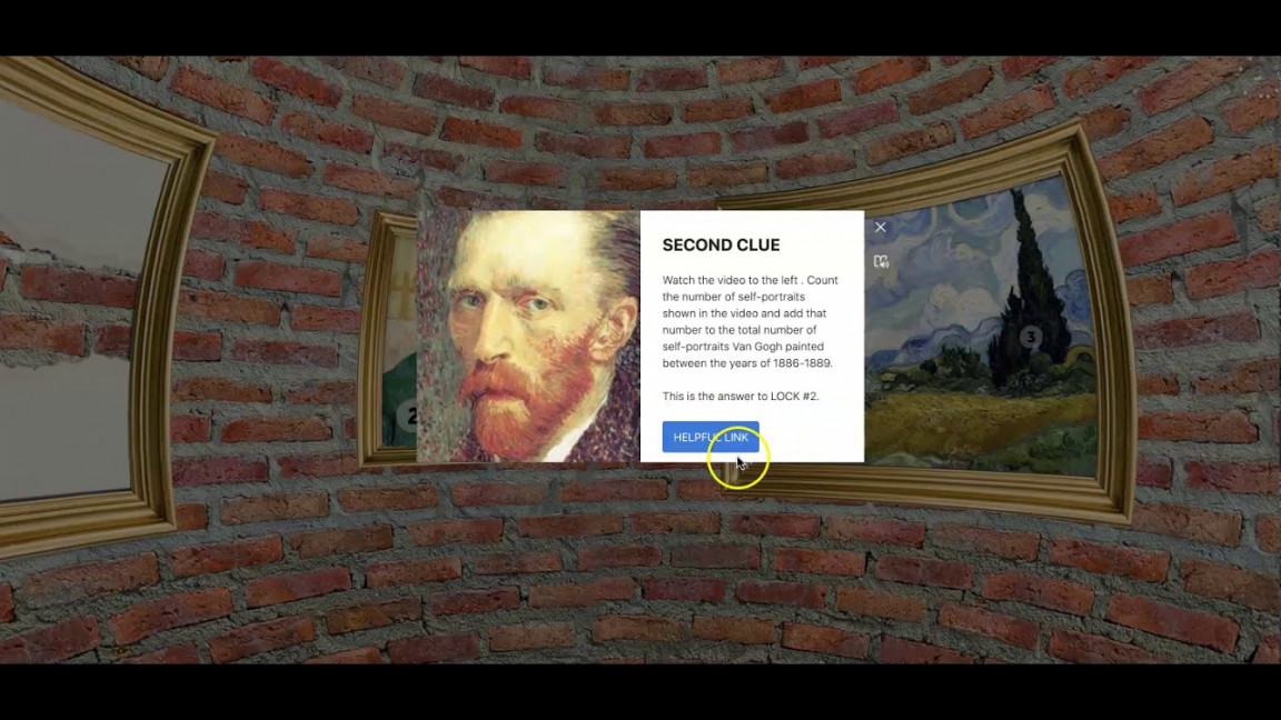 Starry Night Heist Digital Escape Room - Vincent Van Gogh Escape