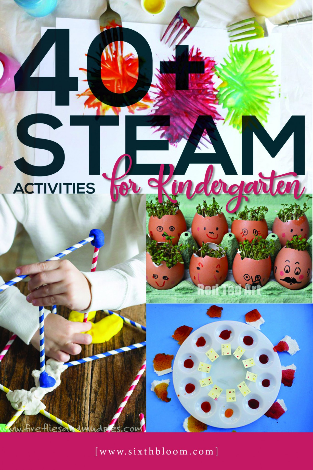 + STEAM Activities for Kindergarten - Sixth Bloom