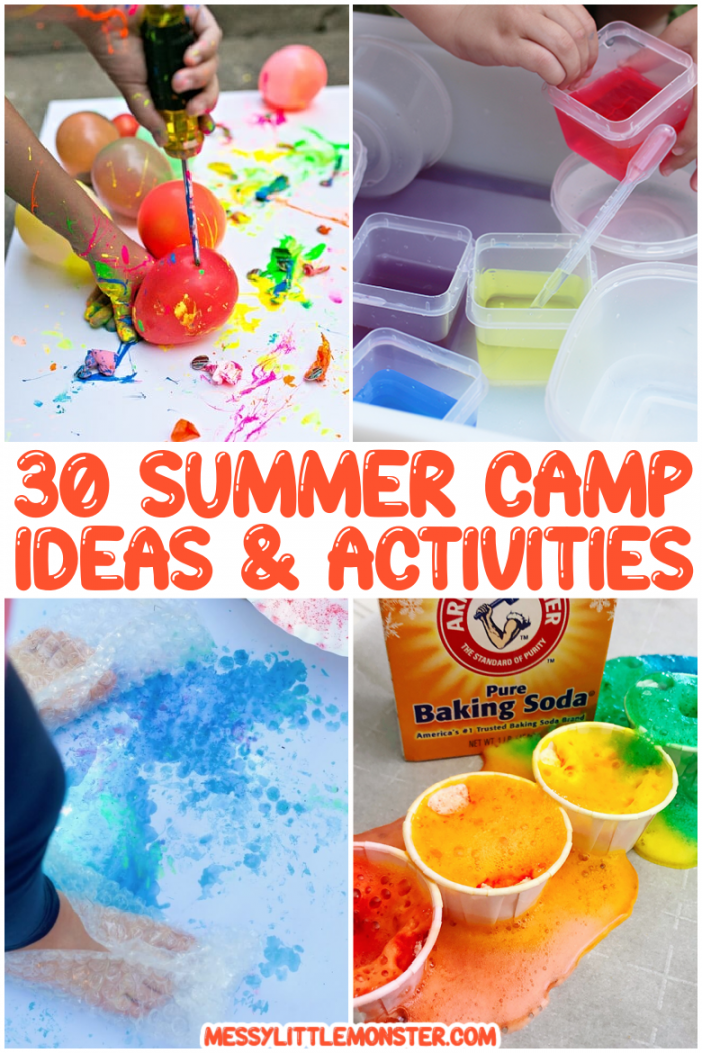 Summer Camp Ideas - Messy Little Monster