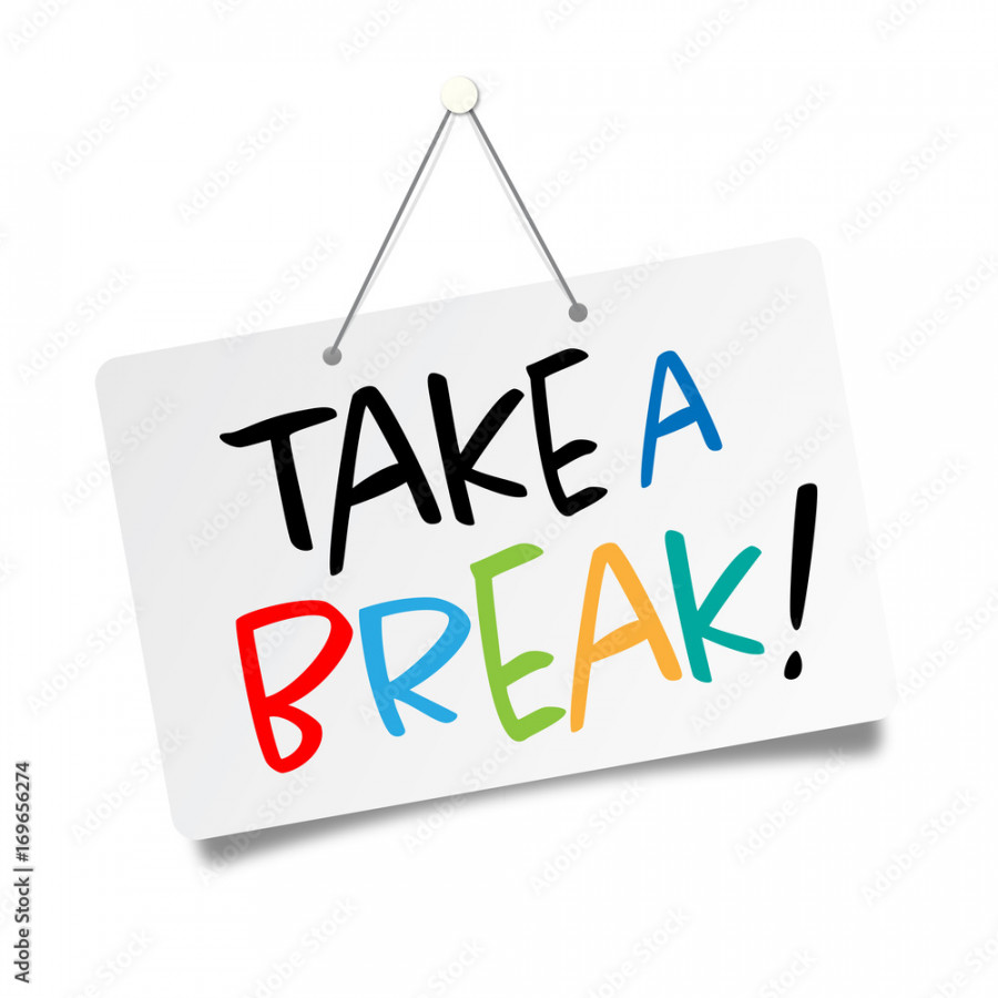 Take a break ! Stock-Vektorgrafik  Adobe Stock