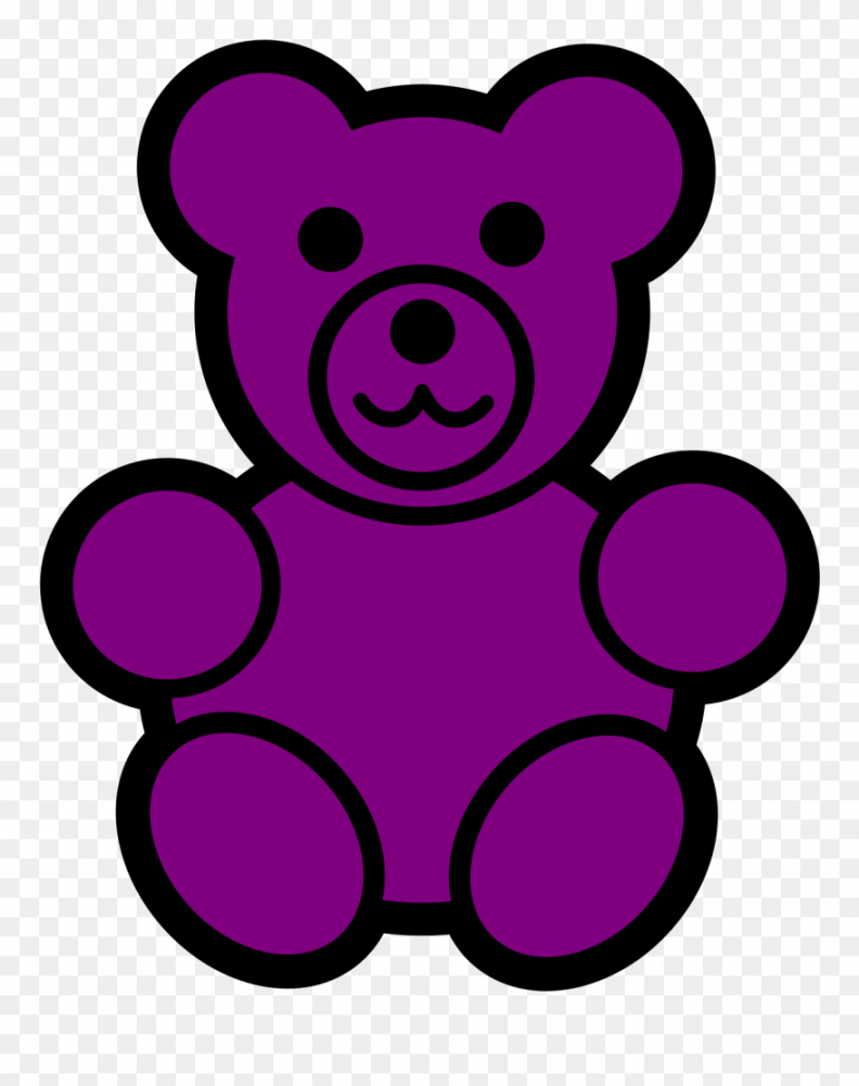 Teddy Bear Counter Clipart - Png Download (#) - PinClipart