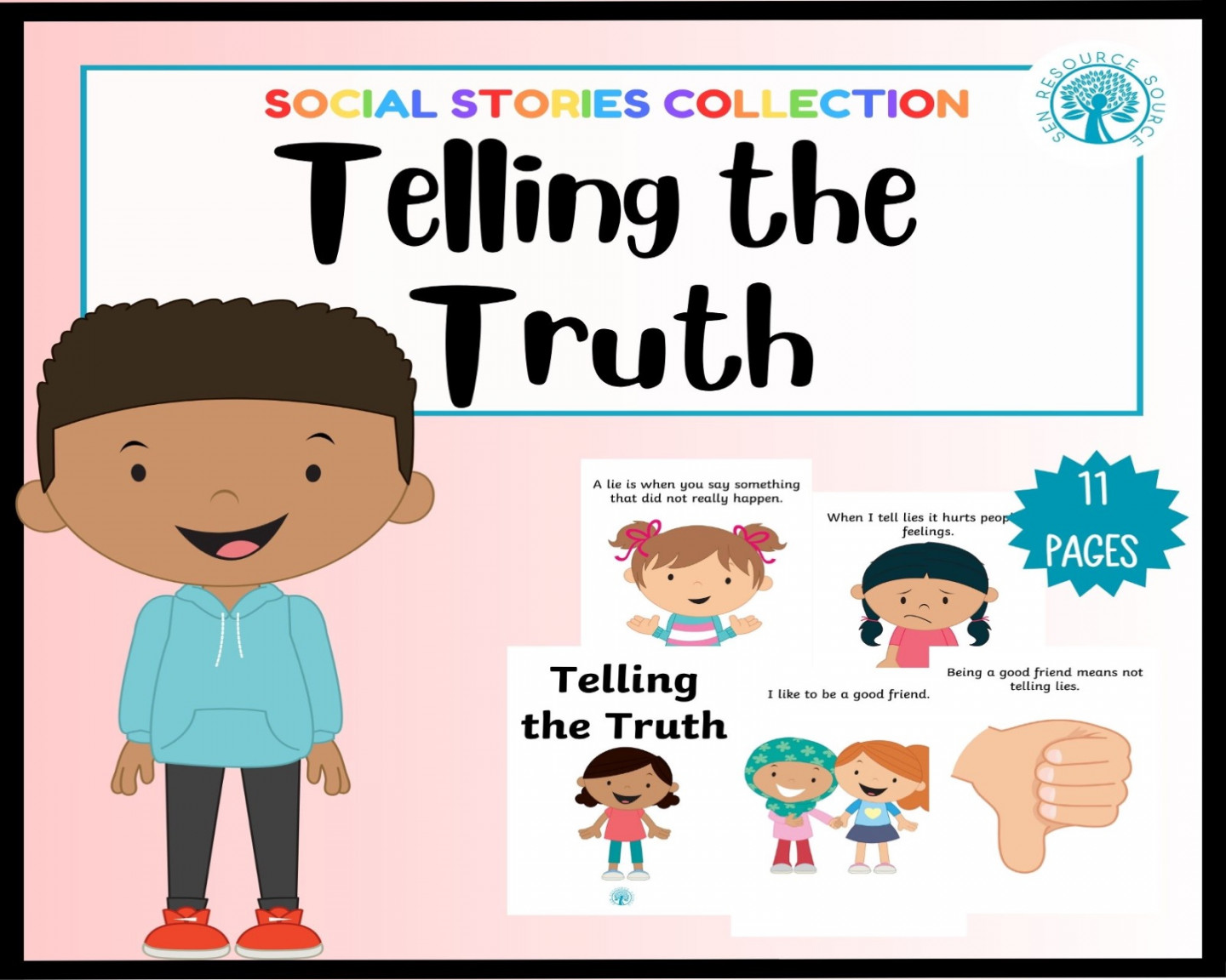 Telling the Truth Social Story  Made By Teachers