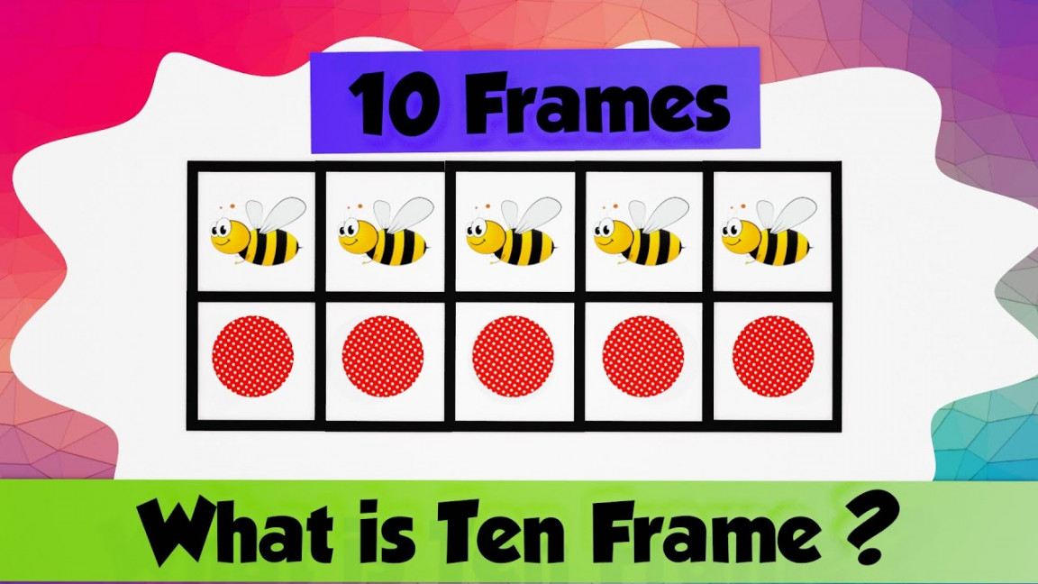 Ten Frames for Kindergarten  Adding, Counting and Subtracting Using Ten  Frames   frames