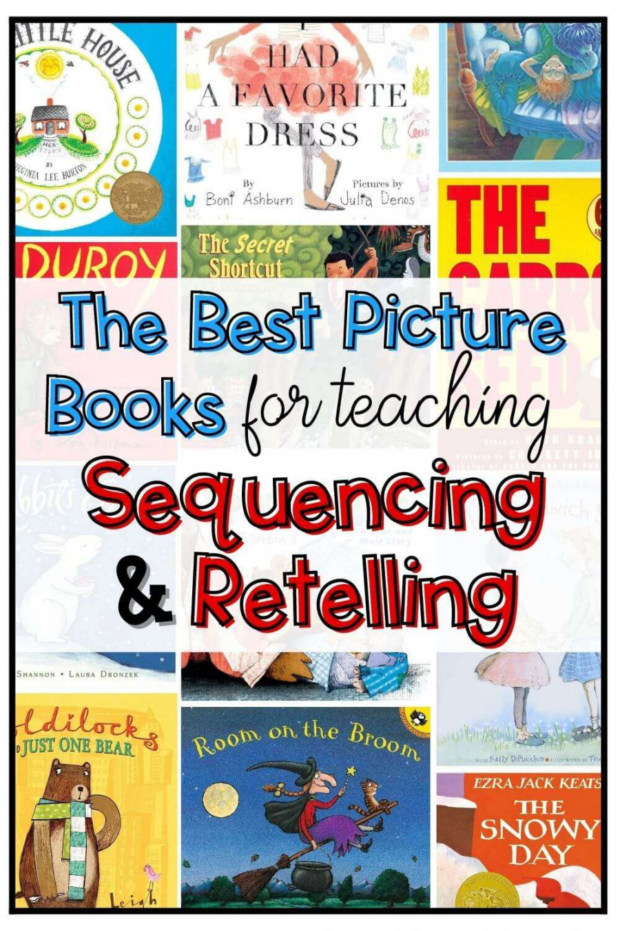 The best books for Teaching sequencing and retelling - Tejeda