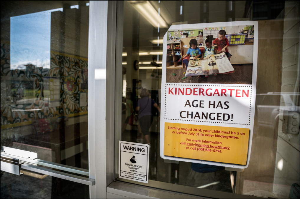 Hawaii Kindergarten Age Cut Off