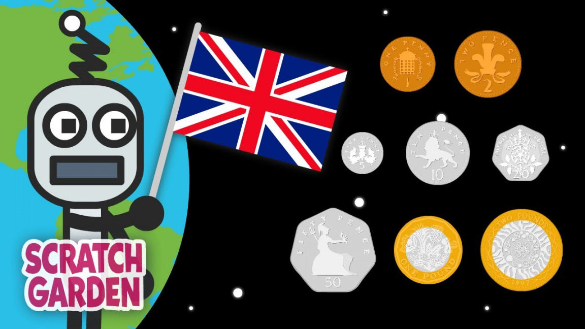 The Money Song  UK Coins Song  Scratch Garden