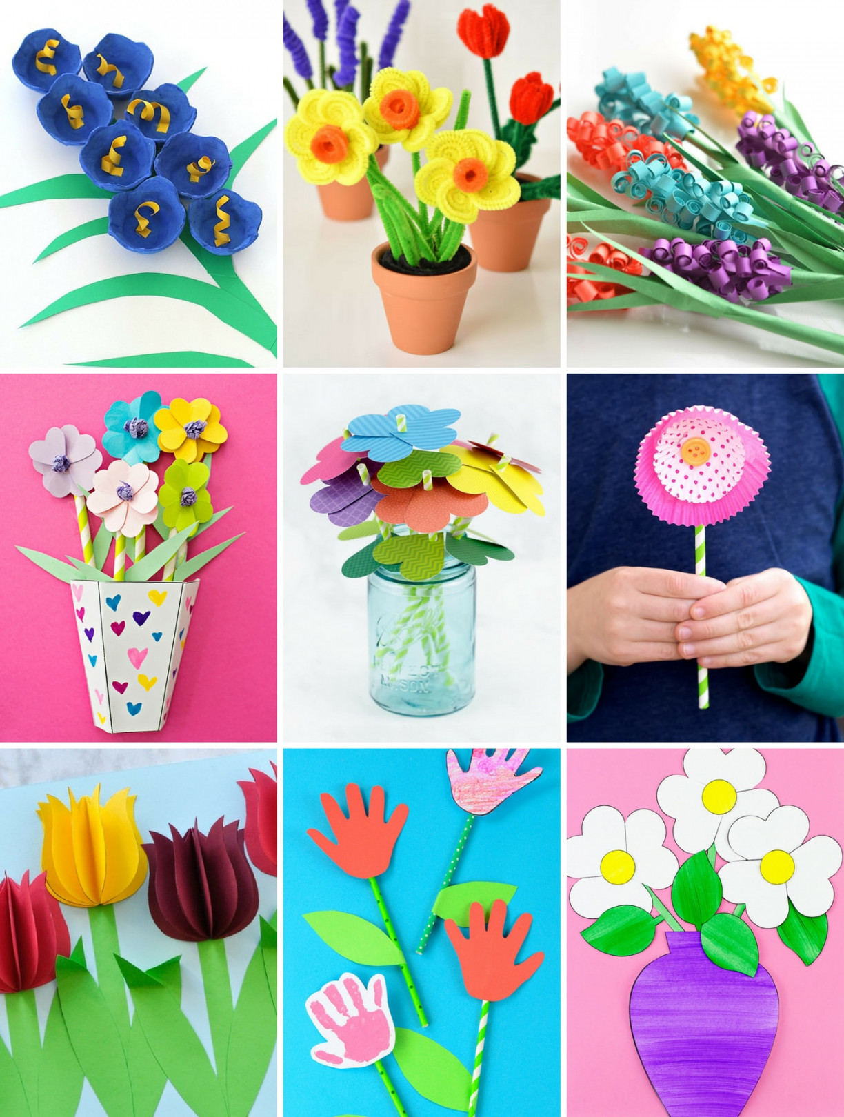 The Most Easy and Beautiful Flower Crafts