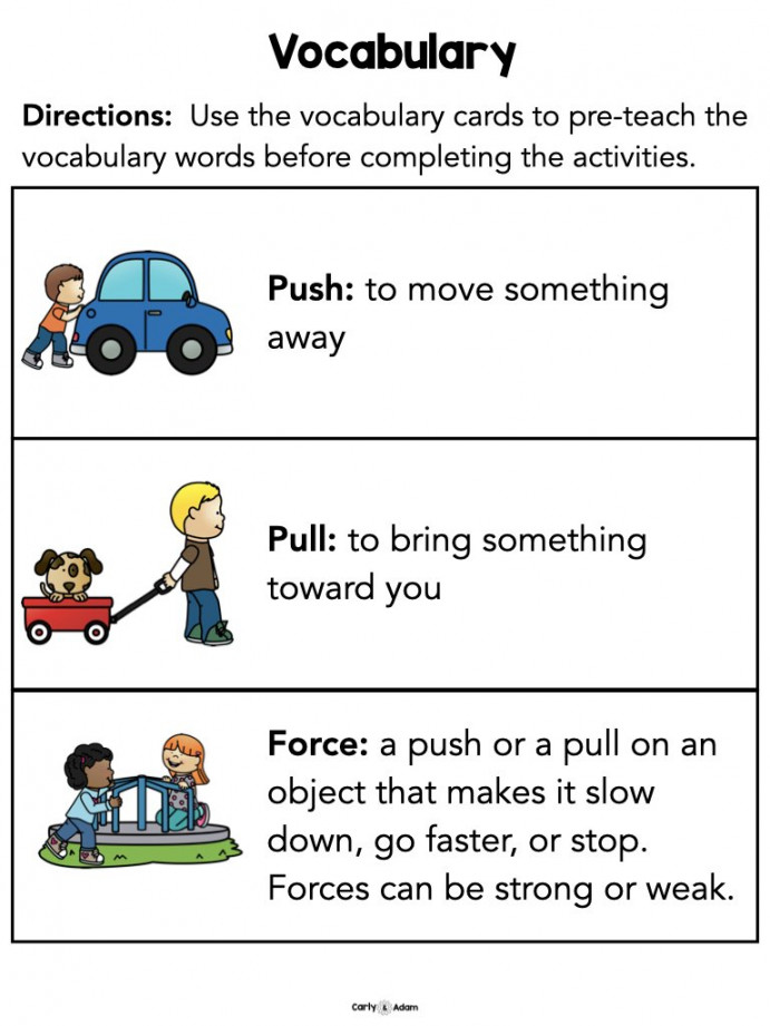 Tips for Teaching Force and Motion to Kindergarten Students: A