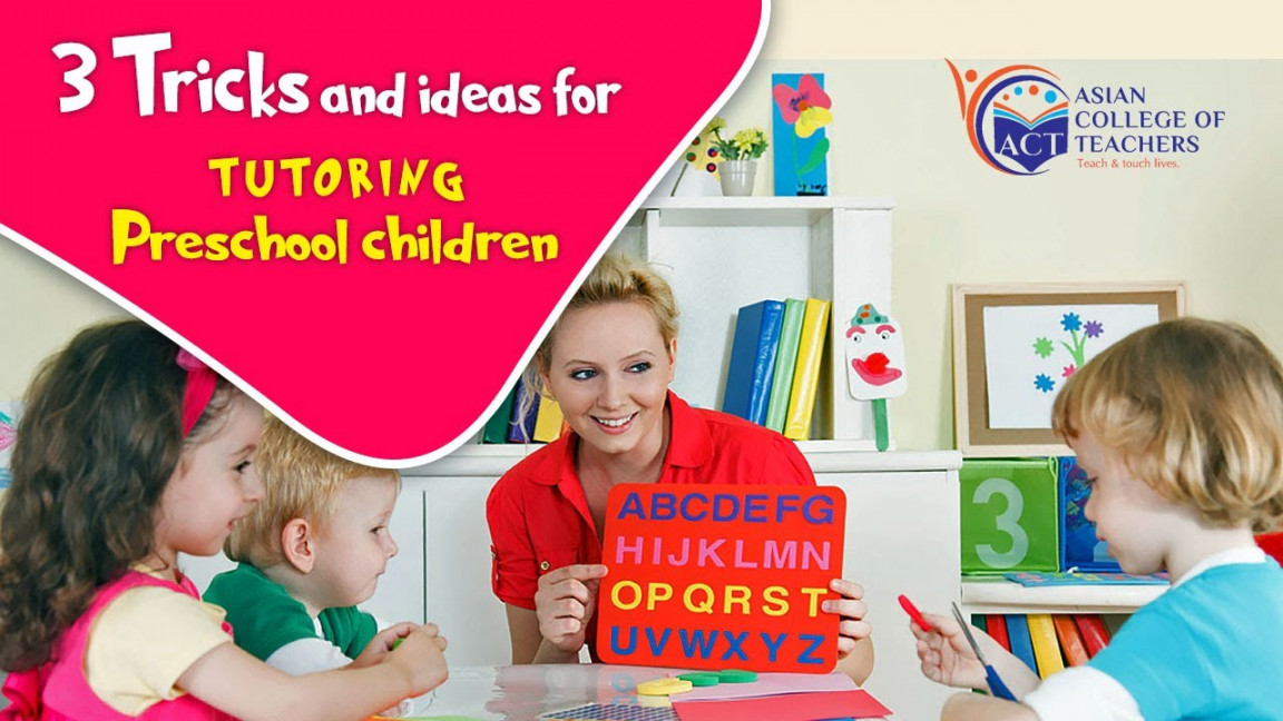 Tricks and ideas for tutoring Preschool children  Preschool Hacks