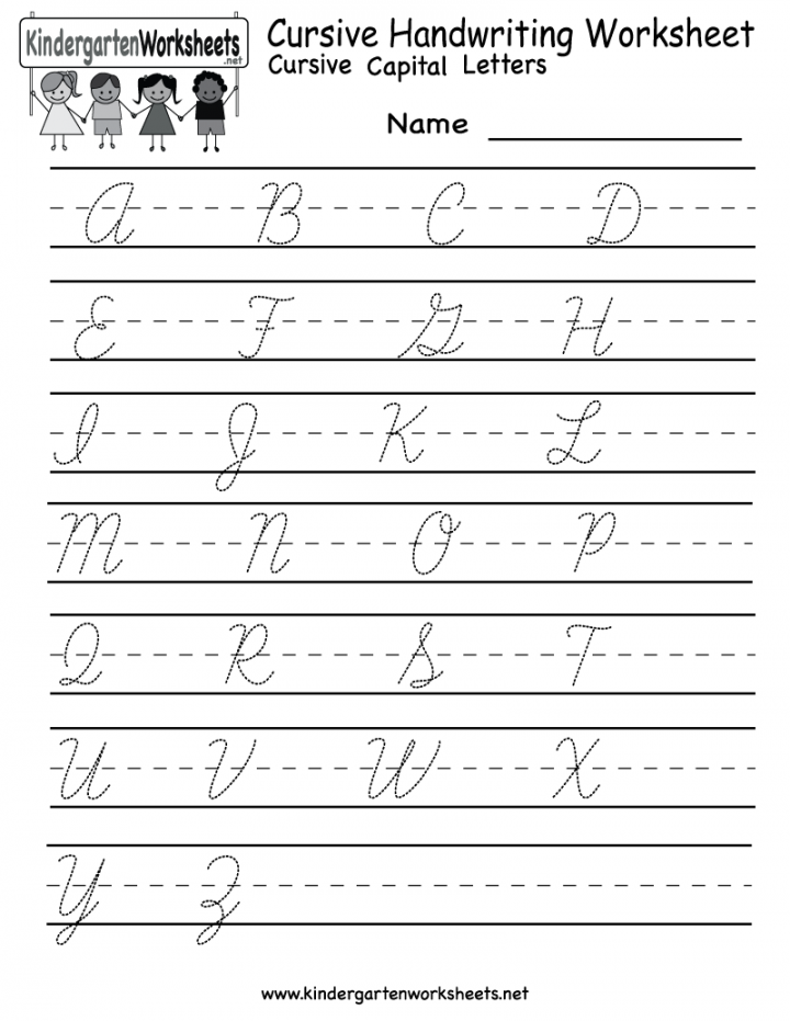 Beginner Cursive Handwriting Worksheets
