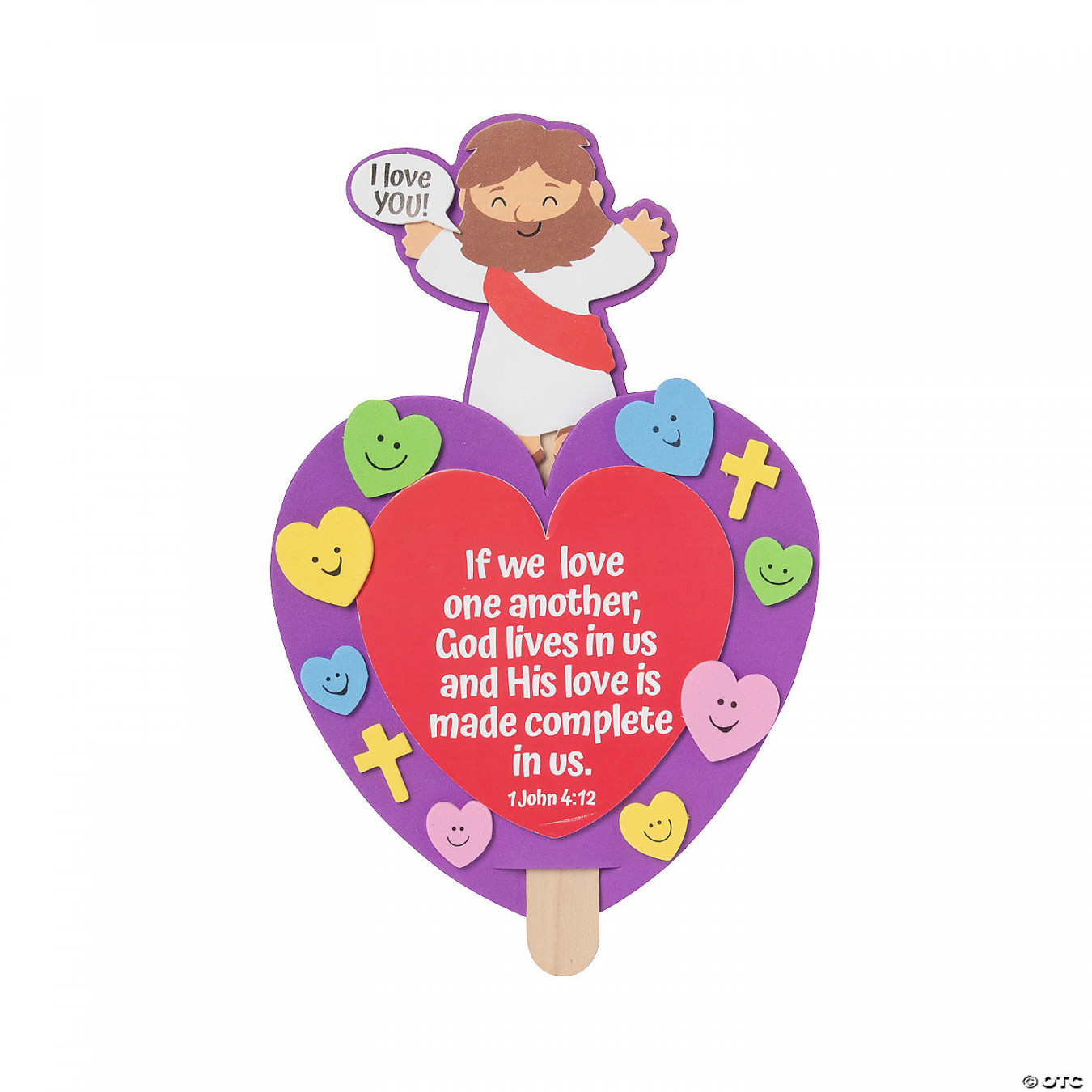 Valentine’s Day Jesus Pop-Up Craft Kit