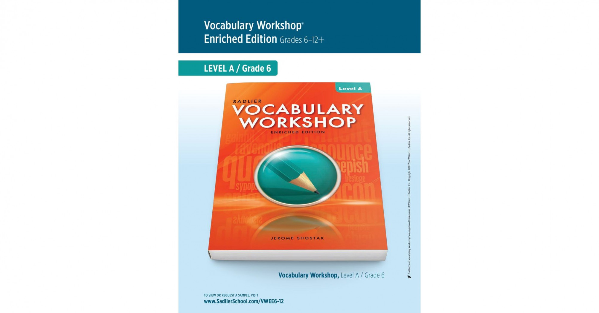 Vocabulary Workshop Enriched Edition, Level A (Grade ), Student