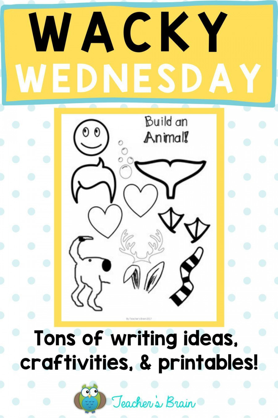 Wacky Wednesday Activities  Great Companion for Read Across