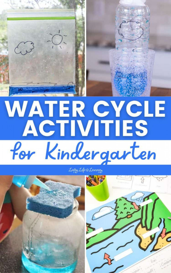 Water Cycle Activities for Kindergarten