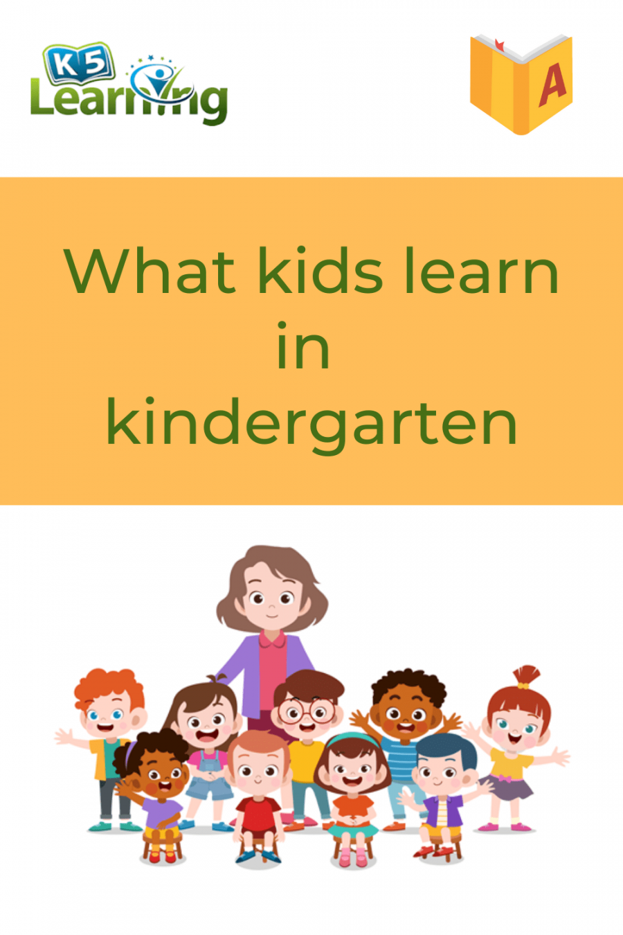 What Kids Learn in Kindergarten  K Learning