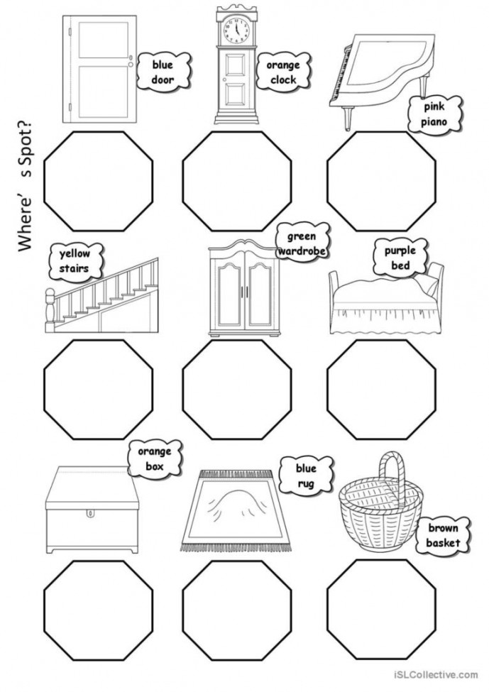 Where&#;s Spot?": English ESL worksheets pdf & doc