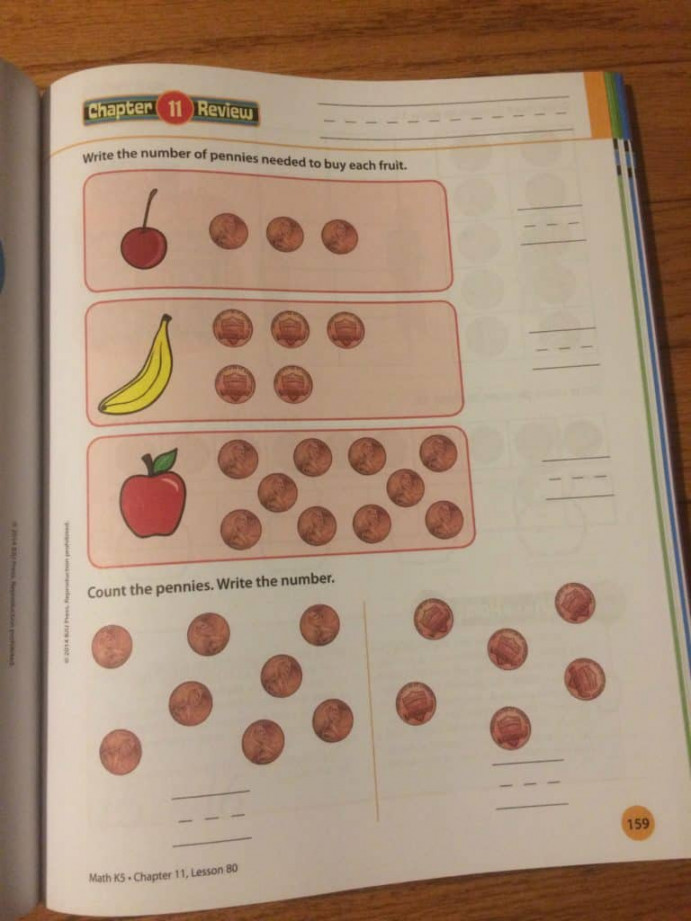 A Peek Inside BJU Press Kindergarten Math Worktext - onemore