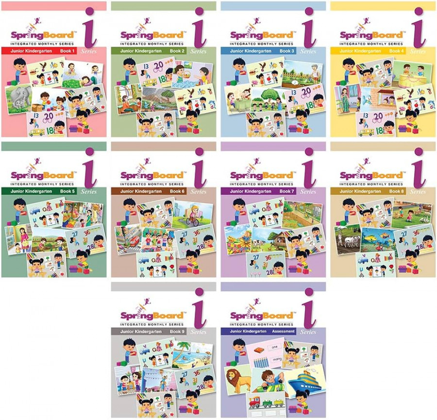 Buy Periwinkle SpringBoard Integrated Monthly Series - Junior Kg