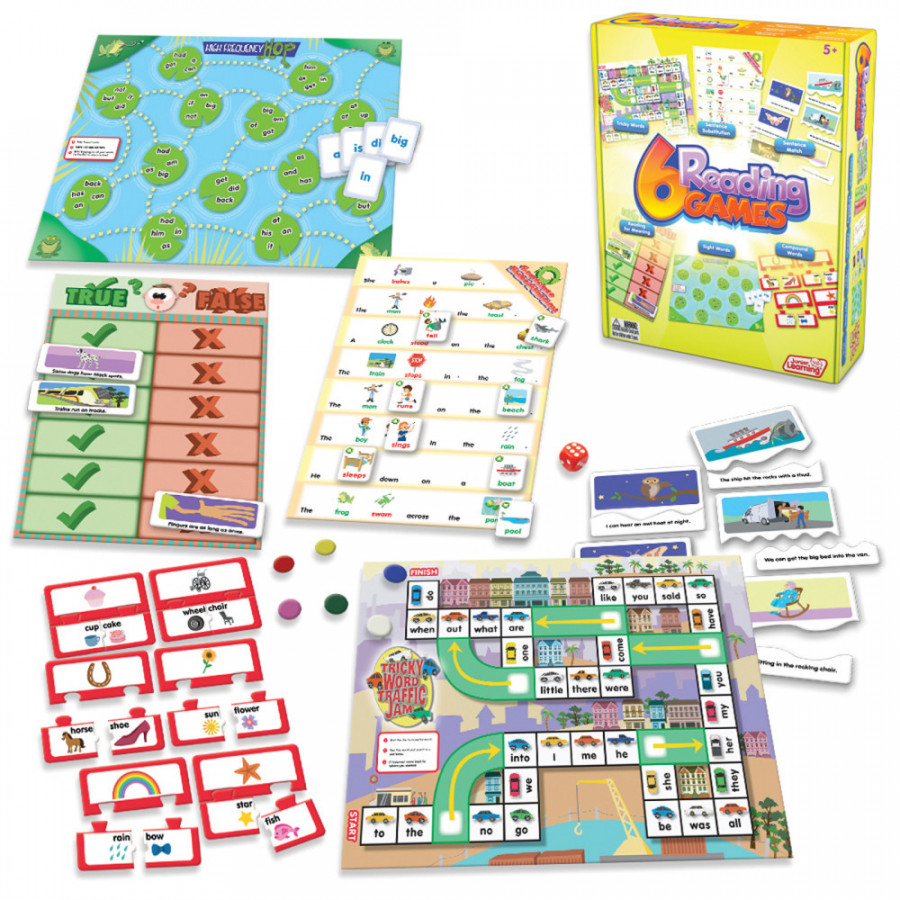 Buy  Reading Games Junior Learning Board Game for Ages -