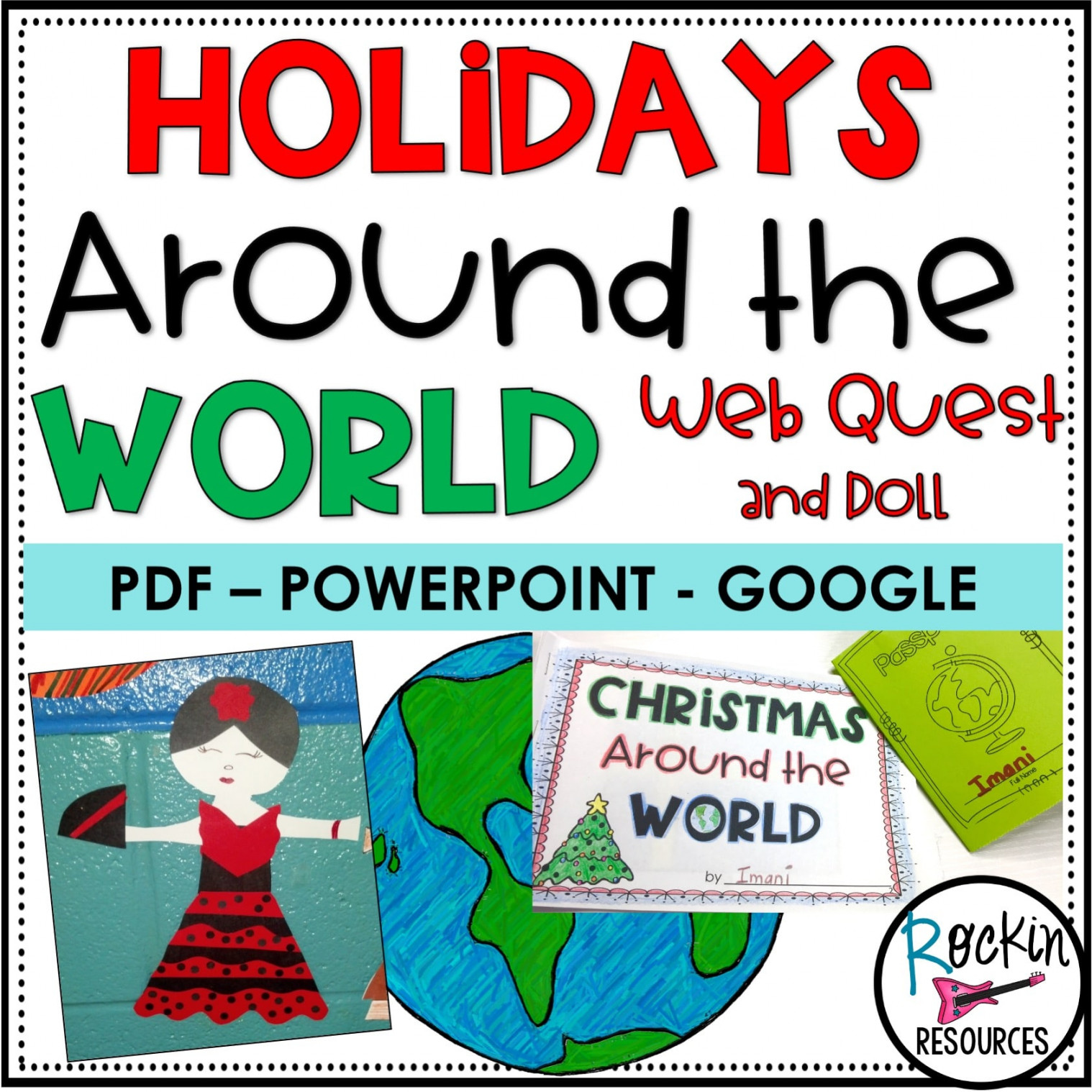 Christmas/Holidays Around the World Research Project - Rockin