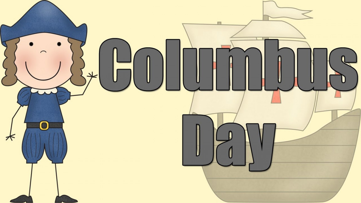 Columbus Day - Learning about Christopher Columbus