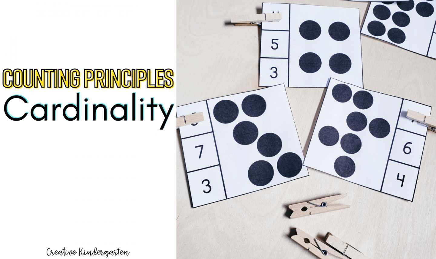 Counting Principles - Cardinality - Creative Kindergarten