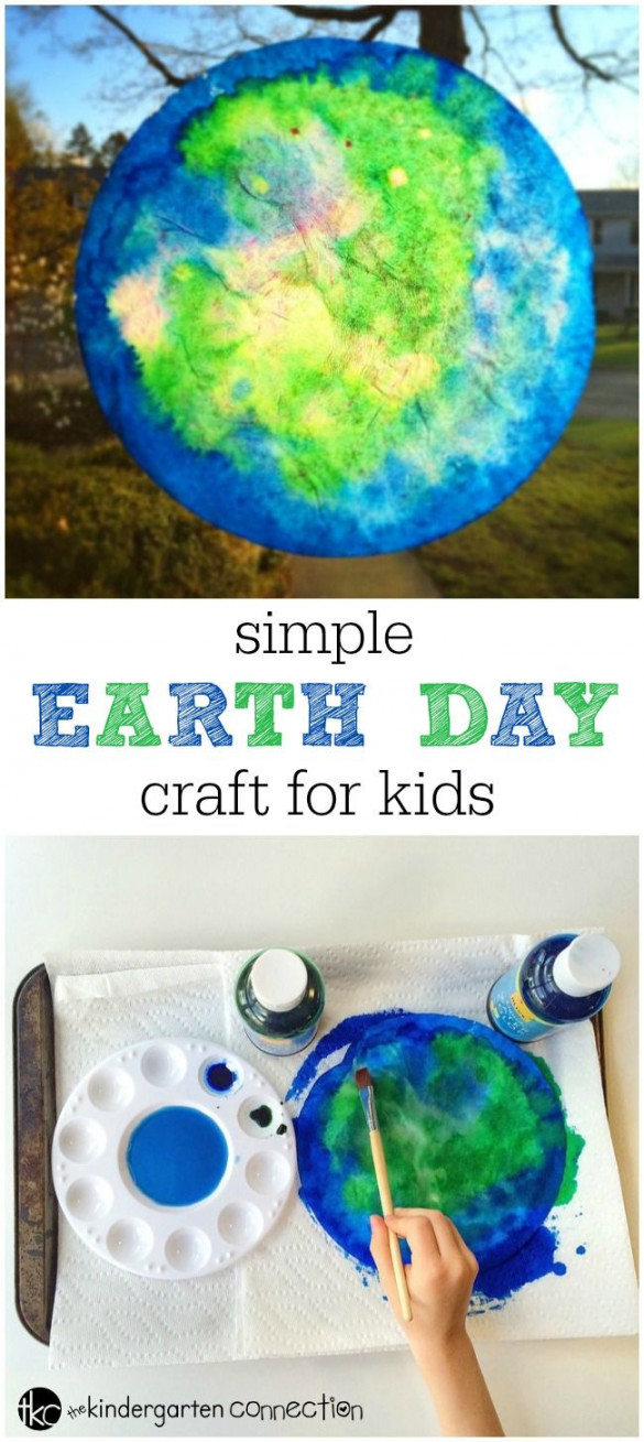 Earth Day Craft for Kids  Earth day crafts, Earth day projects