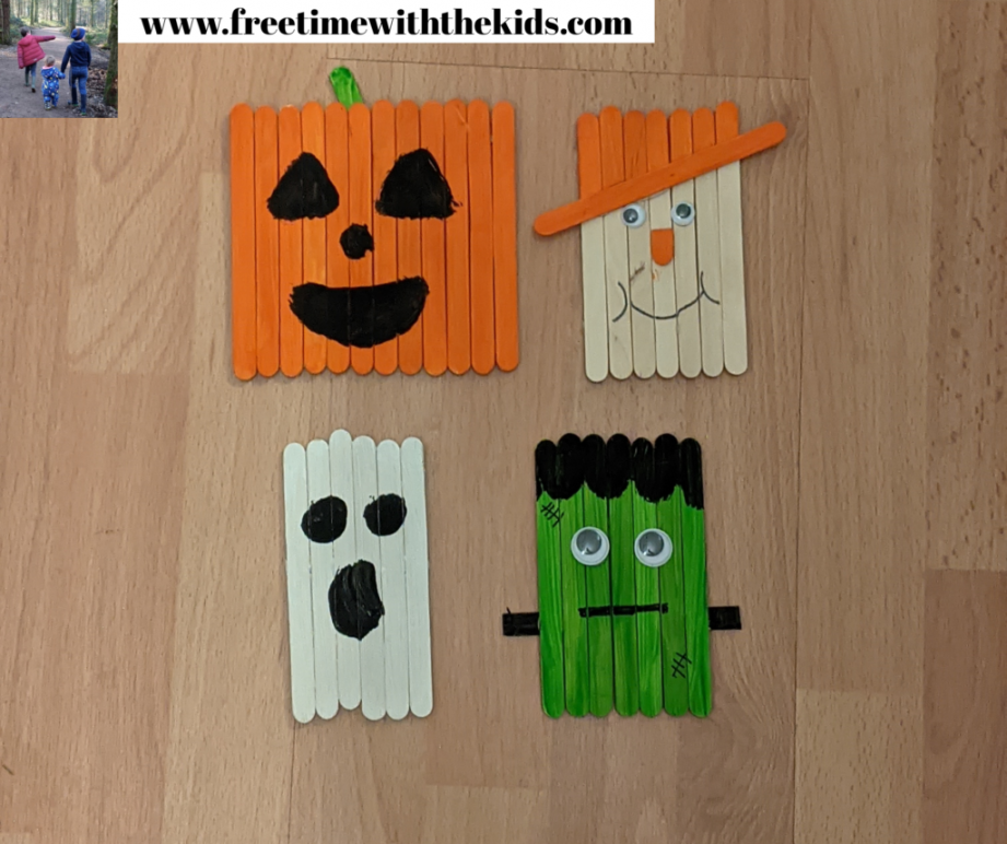 Easy Halloween Crafts for Kids - Free Time with the Kids