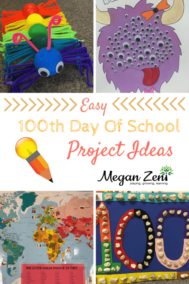 Easy th day of school project ideas