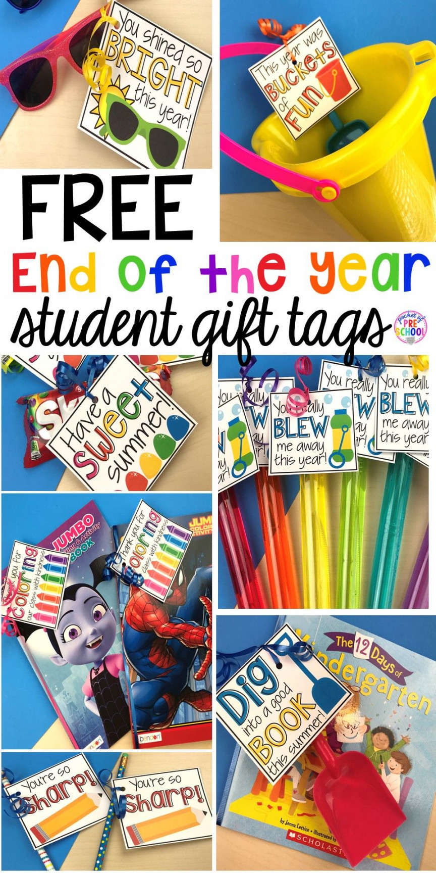 End-of-the-Year Student Gifts Little Learners Will LOVE (free