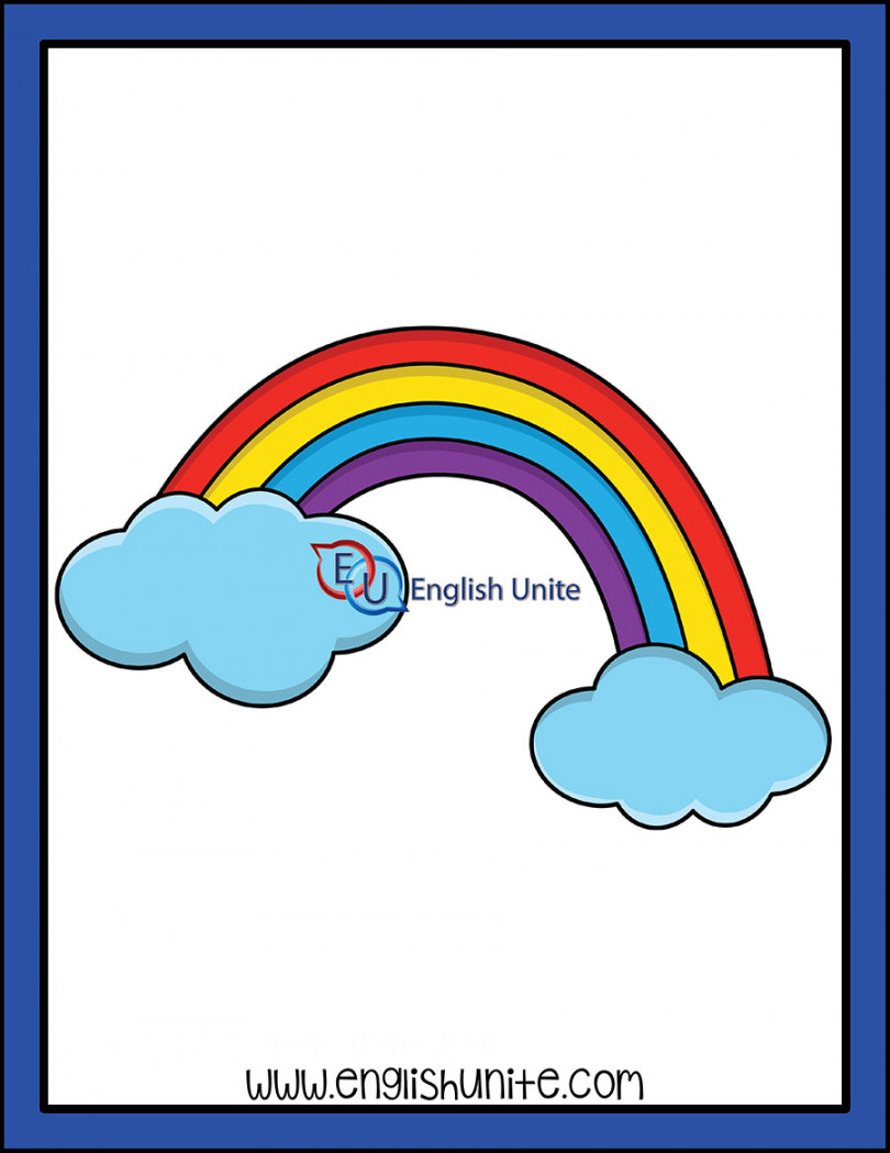 English Unite - Compound Word - Rainbow