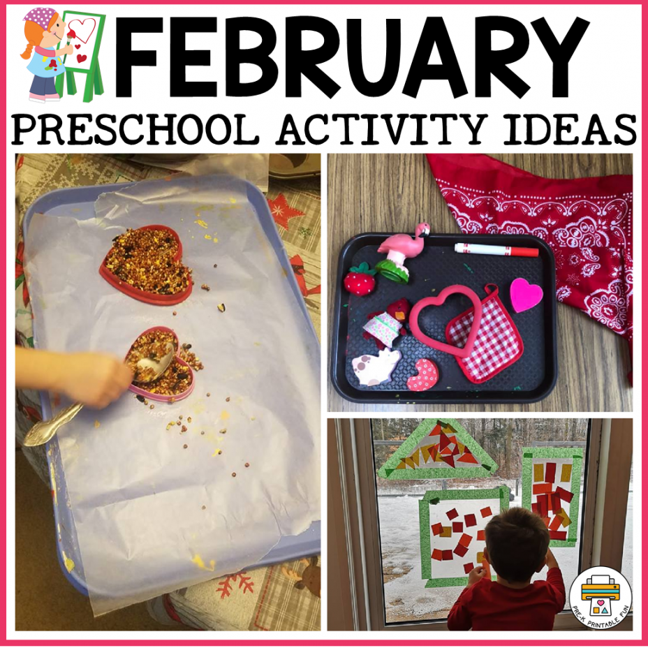 February Preschool Ideas - Pre-K Printable Fun