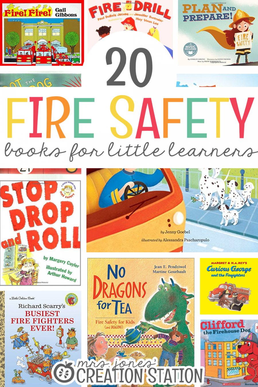 Fire Safety Books for Kids - Mrs