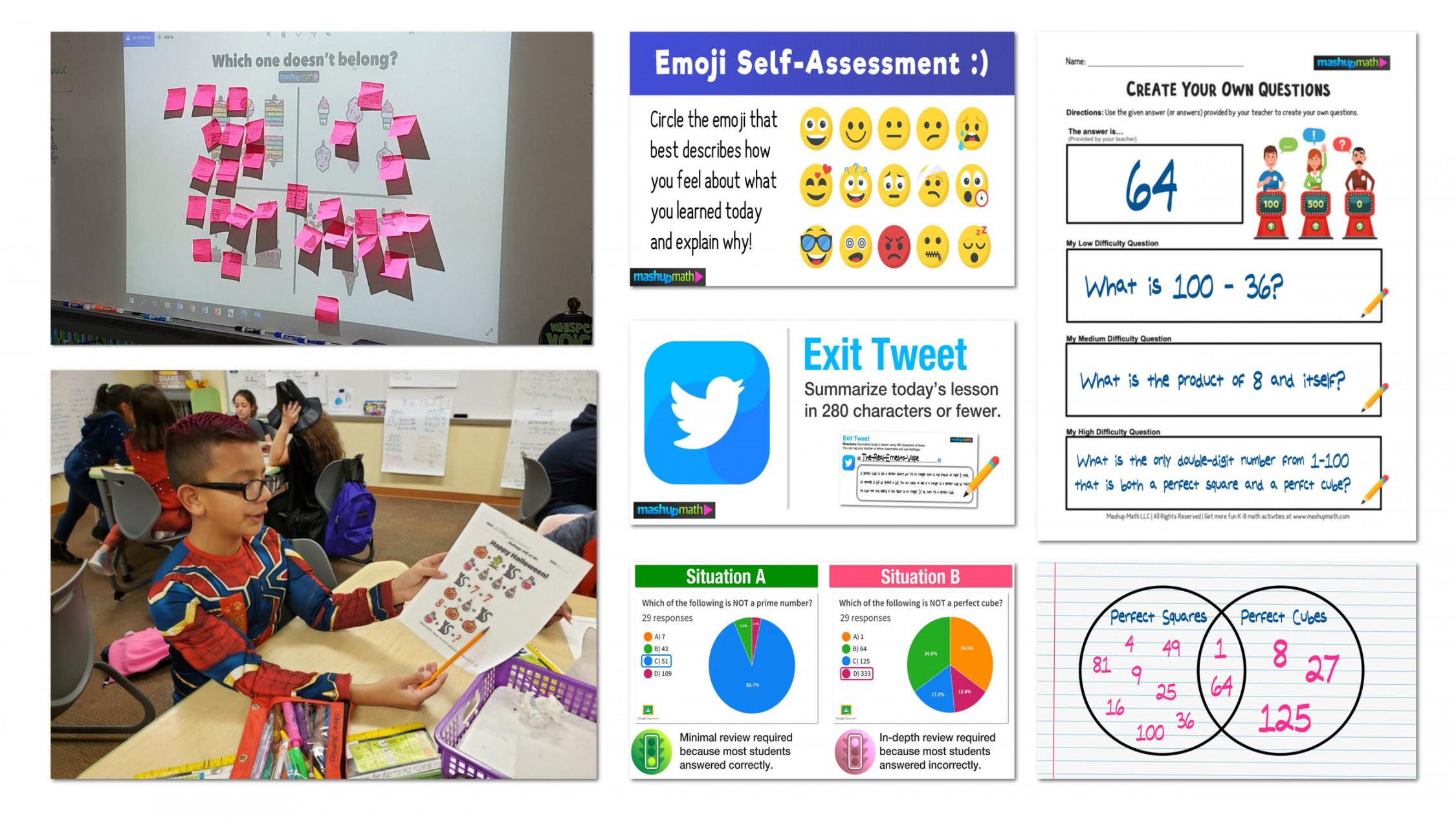 Formative Assessment Examples for Your Classroom — Mashup Math