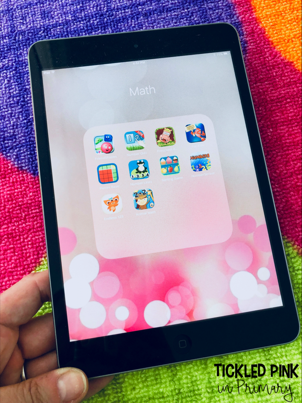 FREE Kindergarten iPad Apps • Tickled Pink in Primary