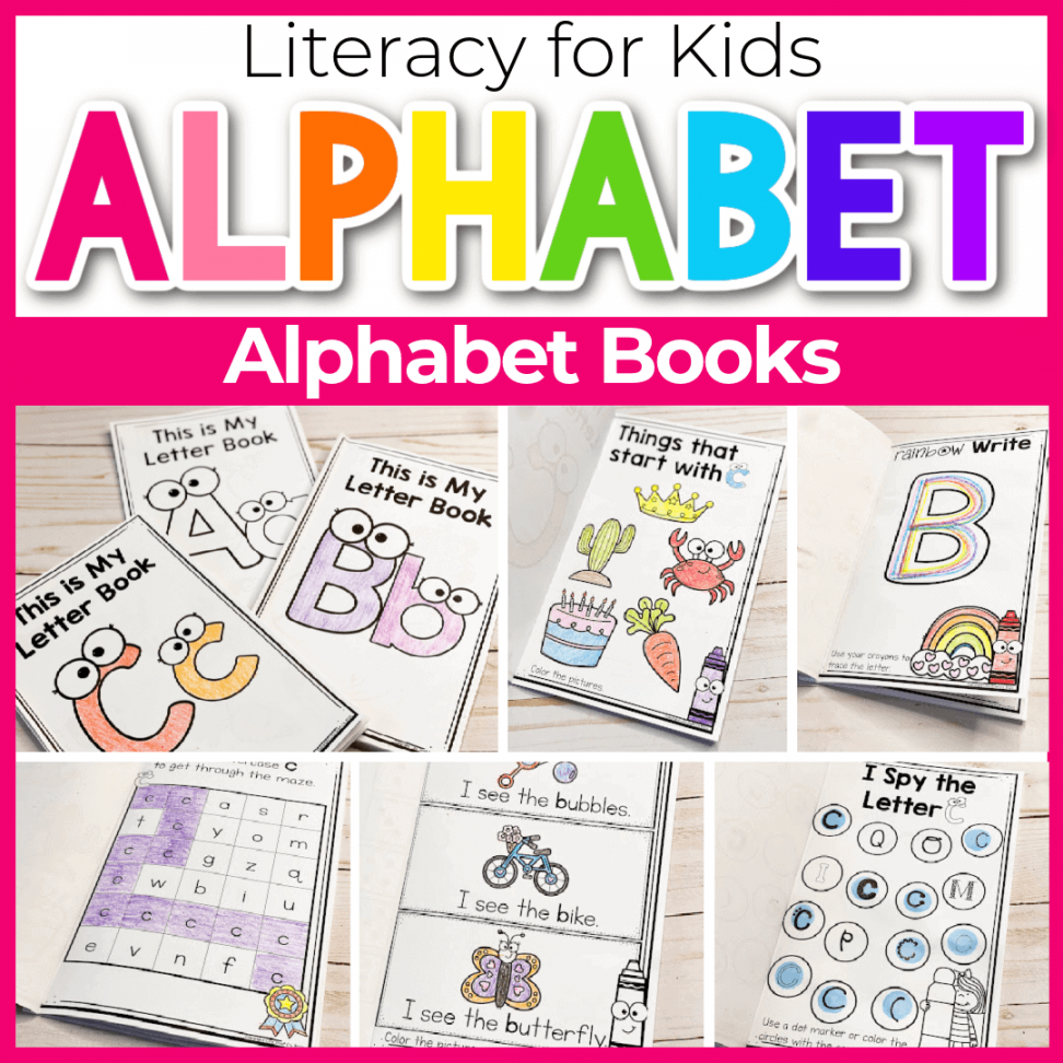 Free Printable Alphabet Books for Preschoolers - Life Over C