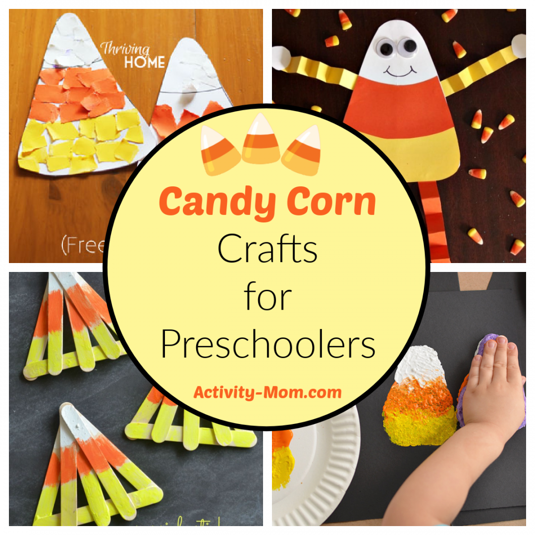 Fun Candy Corn Crafts for Kids - The Activity Mom