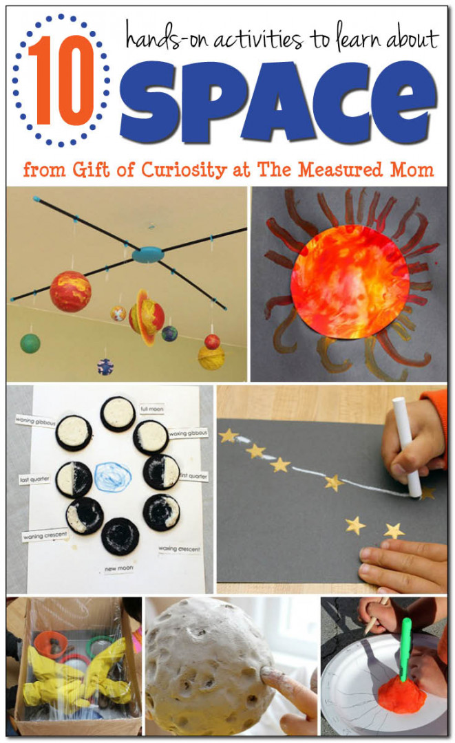 Fun space activities for kids - The Measured Mom