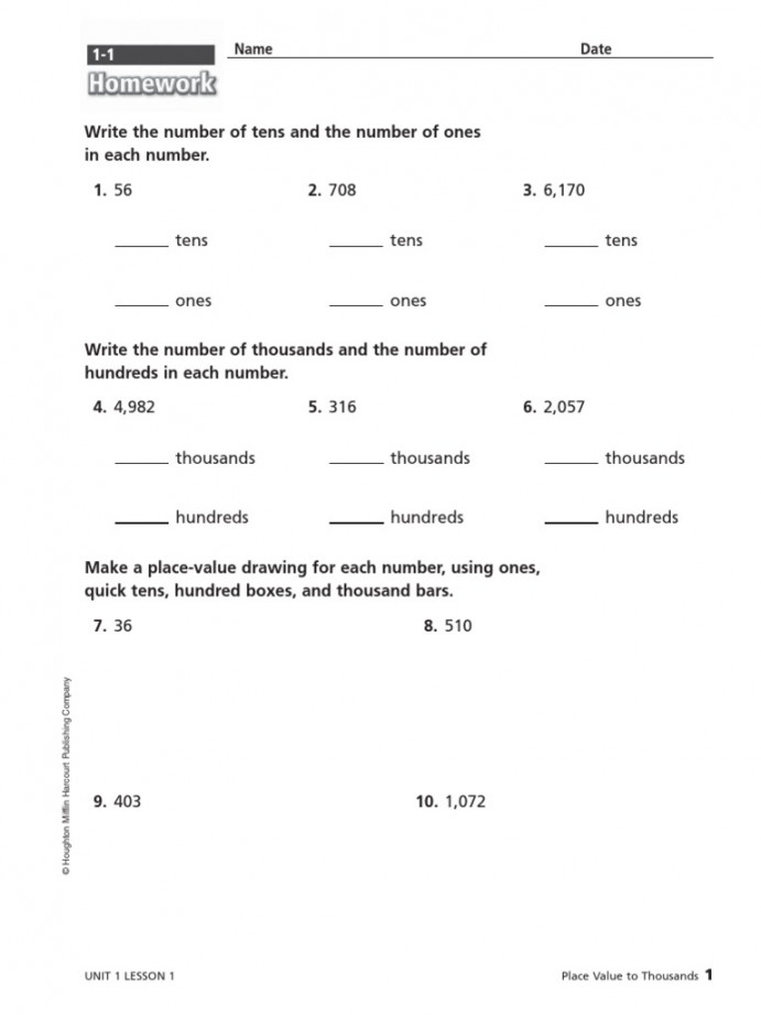 G Unit  Math Expression Homework & Remembering Student BK