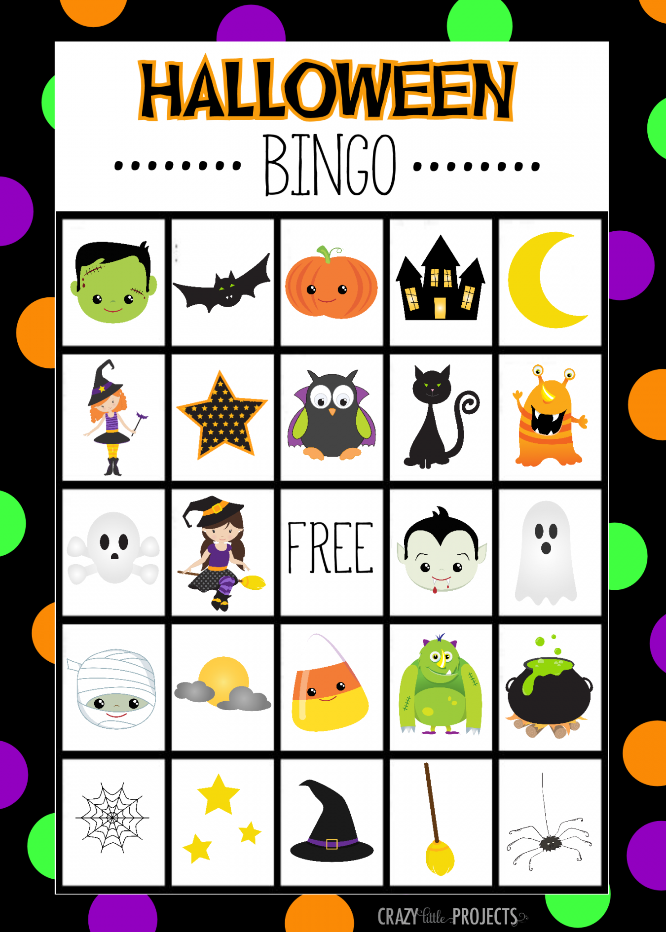 Halloween preschool, Halloween bingo, School halloween party