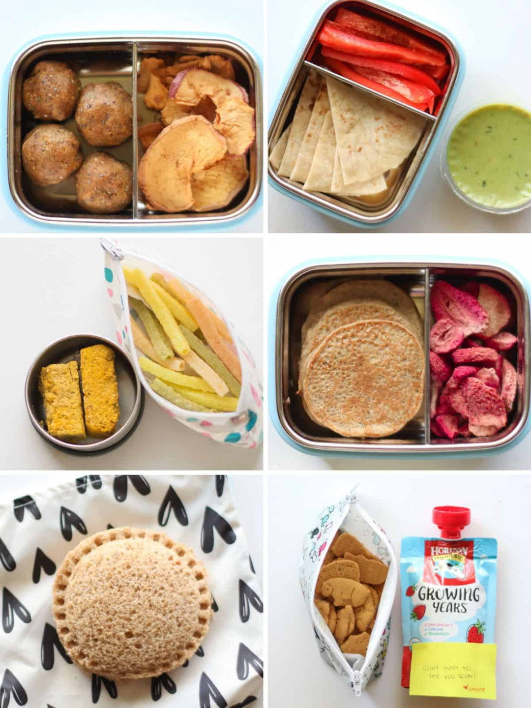 Healthy School Snacks (for kindergarten and beyond) - MJ and Hungryman