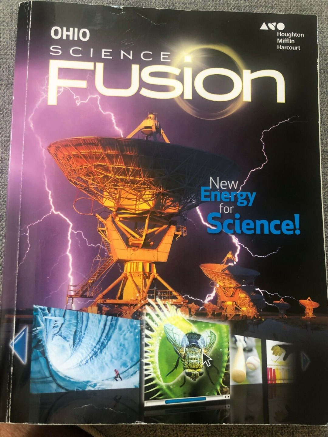 HOLT MCDOUGAL SCIENCE FUSION OHIO: STUDENT EDITION *Excellent Condition*