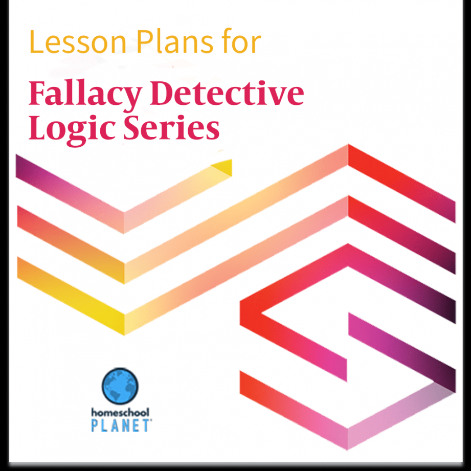 Homeschool Planner Lesson Plans for Fallacy Detectives Logic Series