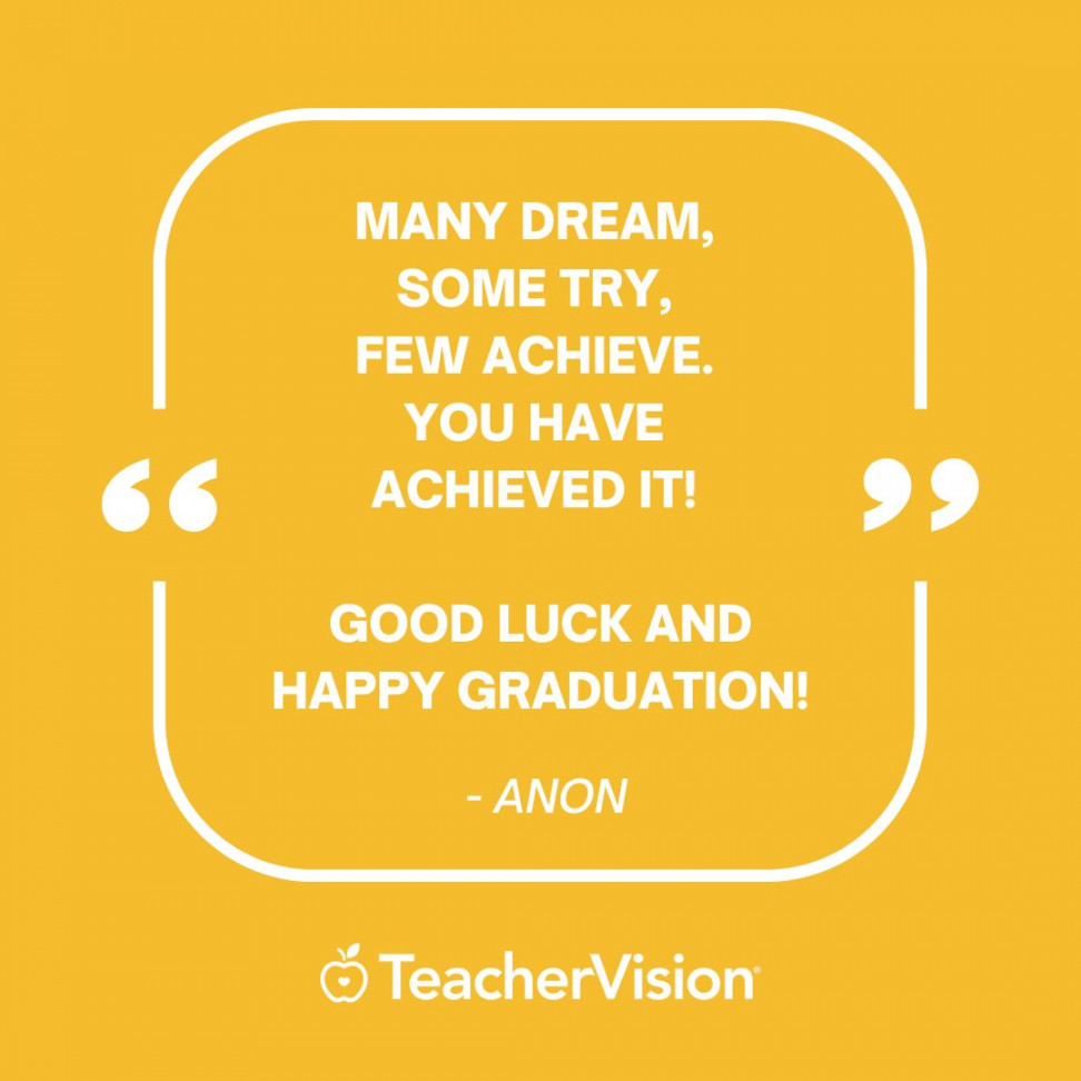 Inspiring Kindergarten Graduation Quotes - TeacherVision