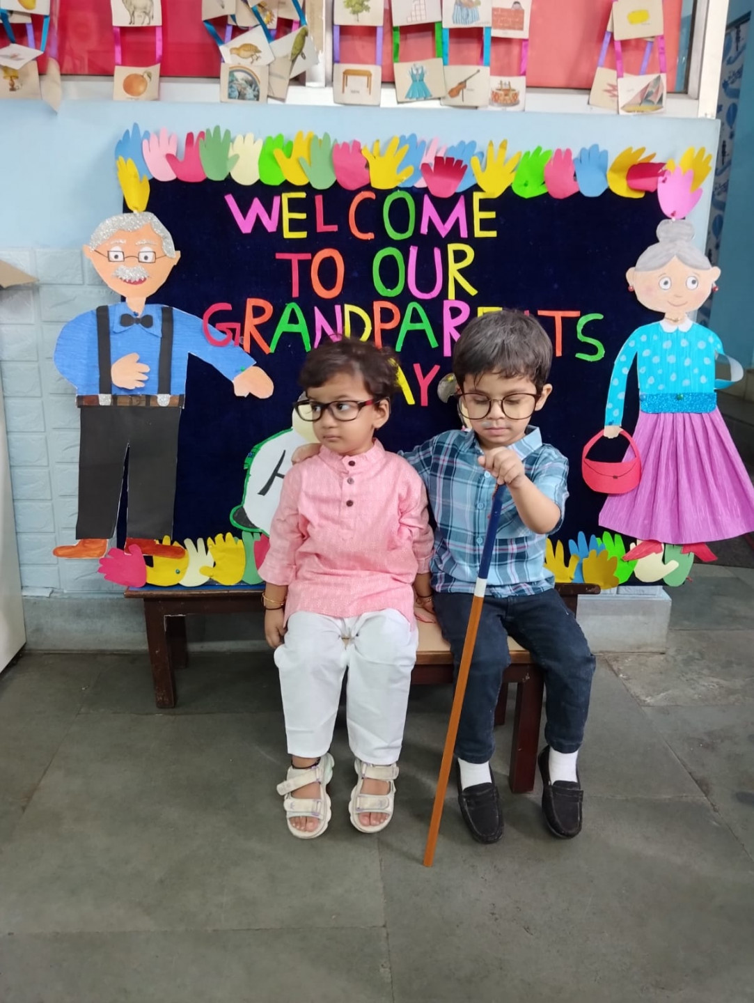 Jamshedpur kids prepare for Grandparents Day with nostalgic touch