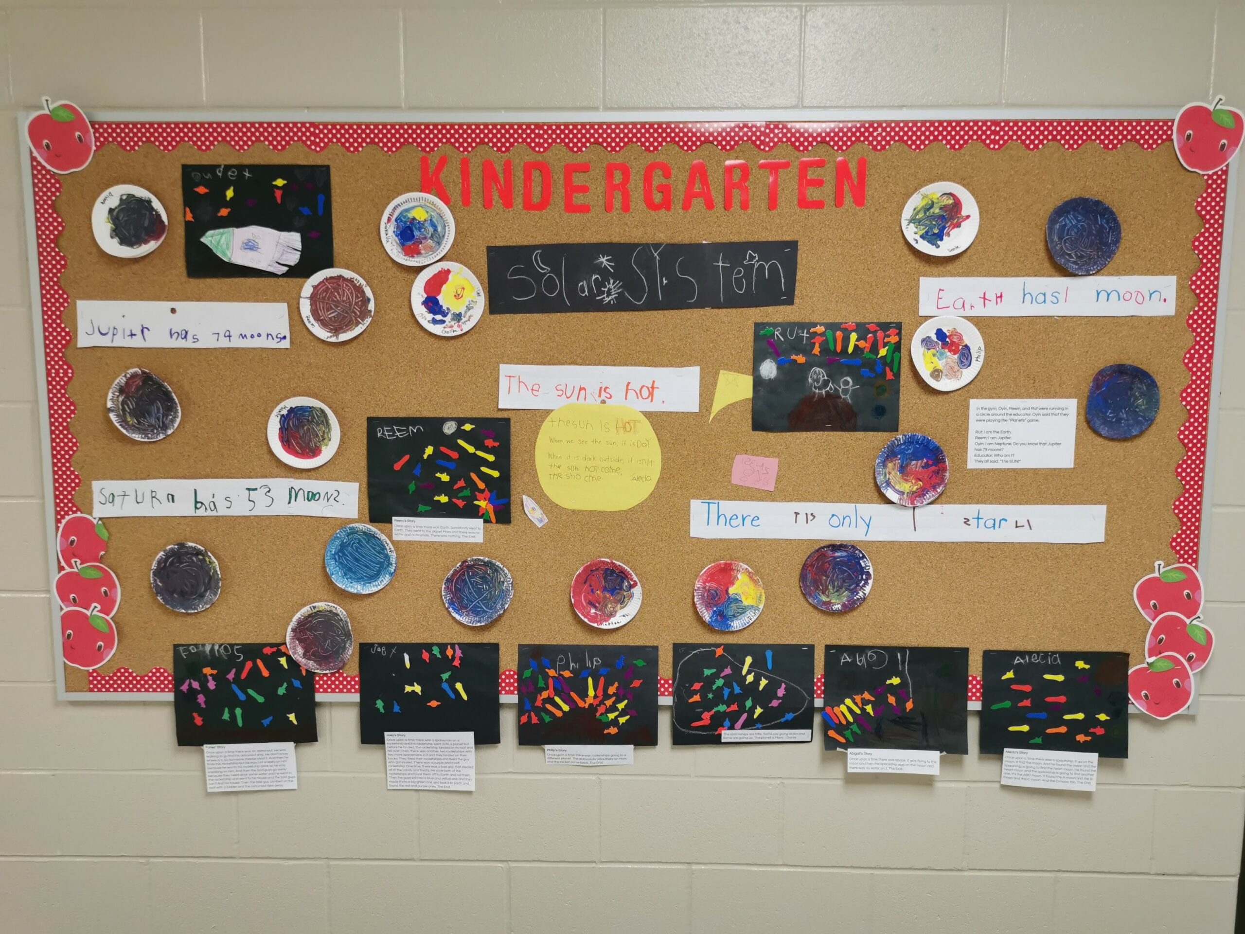 Kindergarten Inquiry about the Solar System » Mrs