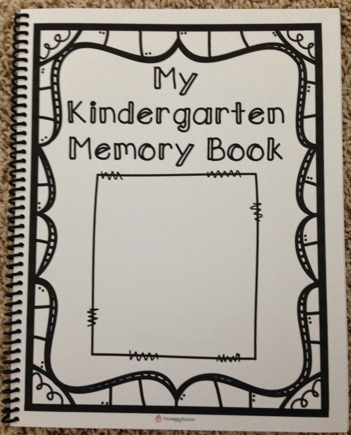 Kindergarten Memory Book  TheHappyTeacher