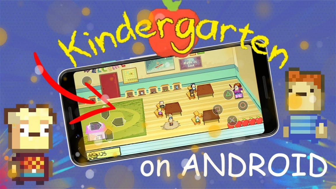 Kindergarten running natively on ANDROID !  port